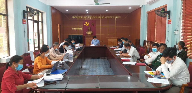 Xã Sơn Dương tập huấn công tác bầu cử Trưởng thôn nhiệm ký 2022 - 2025