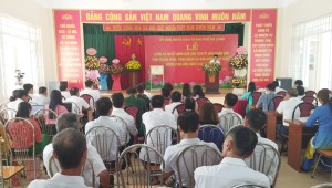 Xã Sơn Dương: Đón nhận Quyết định của UBND tỉnh công nhận xã đạt chuẩn nông thôn mới nâng cao năm 2021
