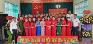Trường Mầm non xã Sơn Dương tổ chức Đại hội Chi bộ nhiệm kỳ 2022 - 2025