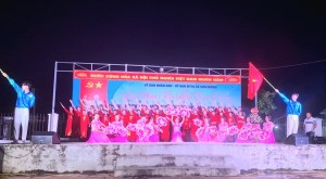 Xã Sơn Dương tổ chức đêm liên hoan văn nghệ Quần chúng năm 2022