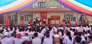 Xã Sơn Dương tổ chức khai giảng năm học mới 2022 -2023
