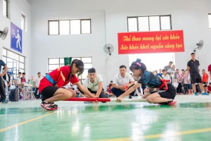 Khai mạc giải Đẩy Gậy – Hội khỏe phù đổng thành phố Hạ Long năm 2023-2024.