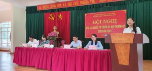 Đại biểu HĐND tỉnh, TP Hạ Long tiếp xúc cử tri tại xã Sơn Dương trước kỳ họp thường lệ giữa năm 2023