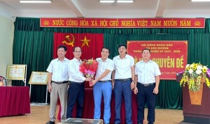 HĐND xã Sơn Dương khoá XXI, nhiệm kỳ 2021- 2026 bầu bổ sung chức danh Chủ tịch HĐND xã và Chủ tịch UBND xã