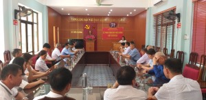 Đảng ủy xã Sơn Dương: Trao tặng huy hiệu Đảng đợt 02/9/2023
