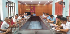 Thường trực Thành ủy Hạ Long giao ban với Bí thư Đảng ủy các phường, xã Quý III năm 2023