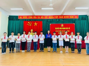 Trường tiểu học xã Sơn Dương tổ chức Đại hội cháu ngoan Bác Hồ năm học 2023-2024 