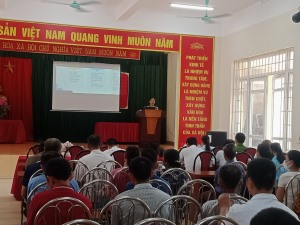 Tuyên truyền, phổ biến giáo dục pháp luật trên địa bàn xã Sơn Dương. 
