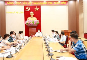 Hội nghị BTV Thành ủy tháng 7/2021