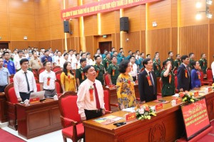 Đại hội thi đua quyết thắng LLVT Thành phố giai đoạn 2019- 2024.